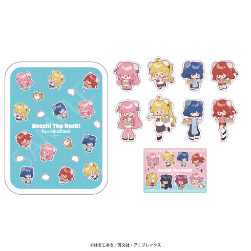 『ぼっち・ざ・ろっく!』缶入りステッカー 01.総柄(描き起こし)