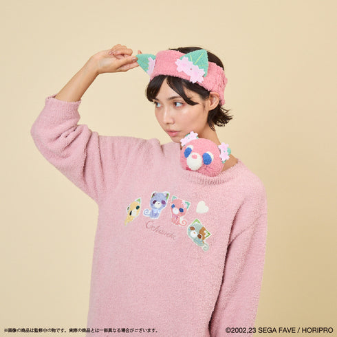 『お茶犬』ルームウェアワンピース (レディース) PNK