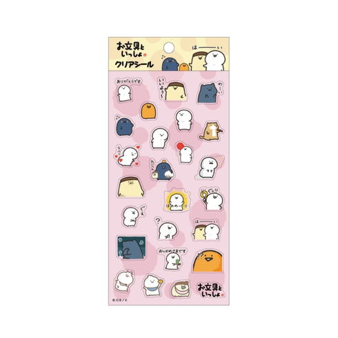 『お文具といっしょ』 クリアシール / (2)【202602再販】