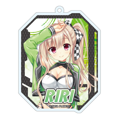 『かけぬけ★青春スパーキング!』描き下ろし アクリルキーホルダー 鹿島理々 RQver.