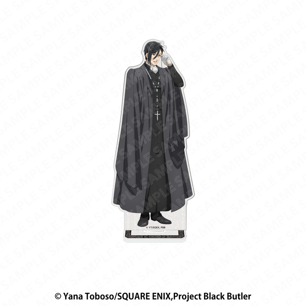 『黒執事 -寄宿学校編-』キラキラホログラムアクリルスタンドフィギュア セバスチャン・ミカエリス