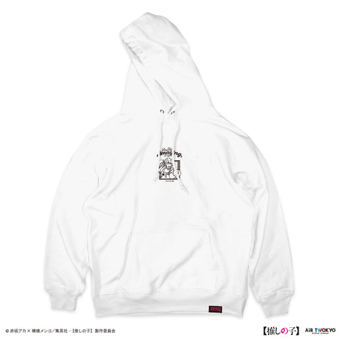 『【推しの子】』TVアニメ第2弾 モノトーンシーンイラストパーカー 1(アイ)ホワイト