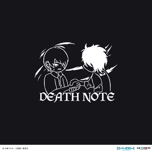 『DEATH NOTE』第1弾 シーンイラストTシャツ 8(夜神月&L)ブラック