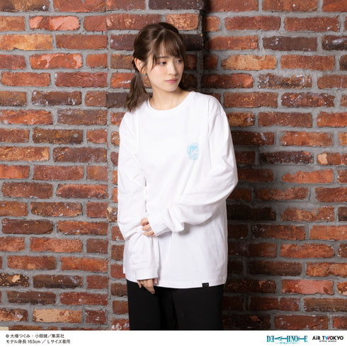 『DEATH NOTE』第1弾 シーンイラストロングスリーブTシャツ 2(L)ホワイト