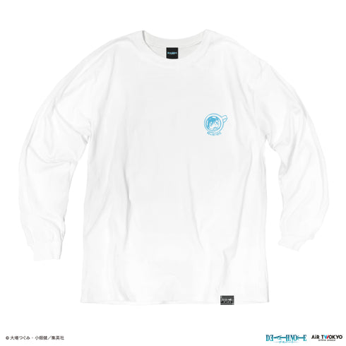 『DEATH NOTE』第1弾 シーンイラストロングスリーブTシャツ 2(L)ホワイト