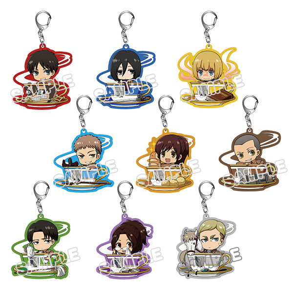 『進撃の巨人』トレーディングアクリルキーホルダー/カップインシリーズ1 BOX