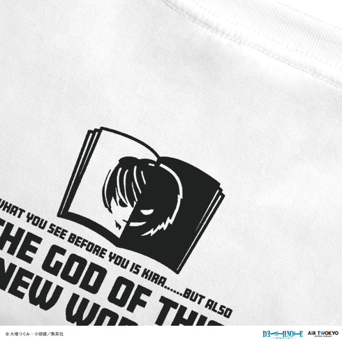 『DEATH NOTE』第1弾 シーンイラストTシャツ 1(夜神月)ホワイト