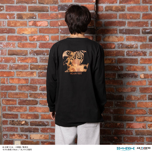 『DEATH NOTE』第1弾 シーンイラストロングスリーブTシャツ 2(L)ブラック