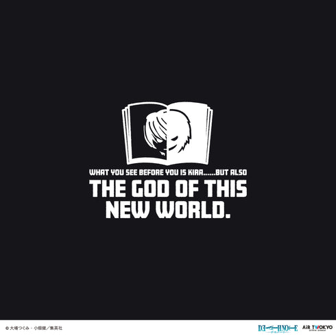 『DEATH NOTE』第1弾 シーンイラストTシャツ 1(夜神月)ブラック