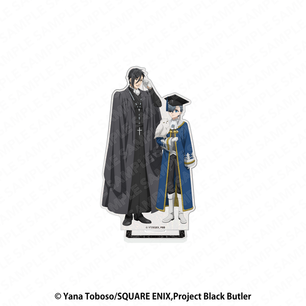 『黒執事 -寄宿学校編-』キラキラホログラムアクリルスタンドフィギュア セバスチャン&シエル