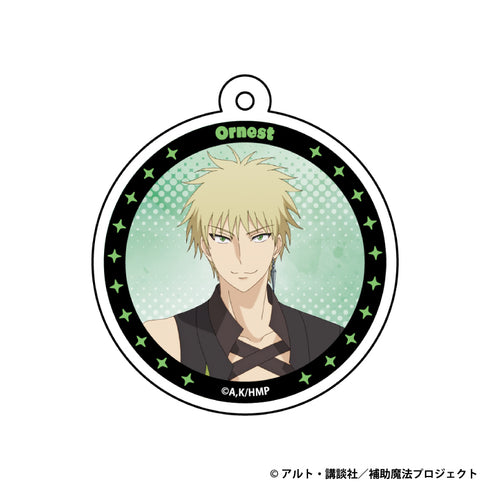 『味方が弱すぎて補助魔法に徹していた宮廷魔法師、追放されて最強を目指す』トレーディング箔押しアクリルキーホルダー【BOX】