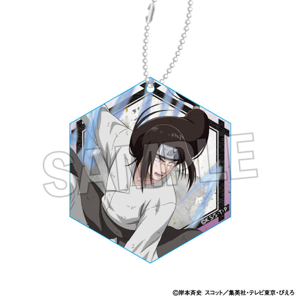 『NARUTO-ナルト- 疾風伝』闘志!!アクリルキーホルダー 日向ネジ