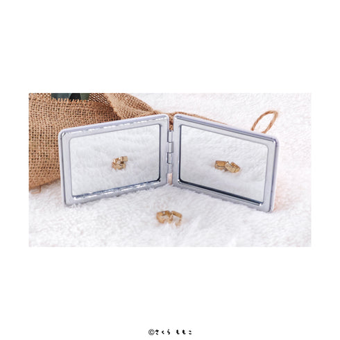 『COJI-COJI Flower Break Time』コンパクトミラー Flower Break Time 02.コジコジ&次郎