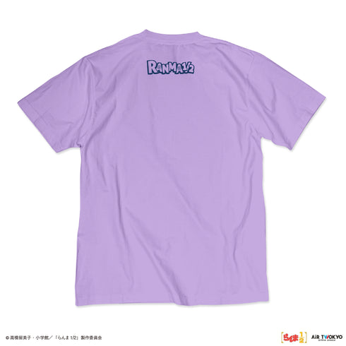 『らんま1/2』TVアニメ第2弾 ポップイラストTシャツ 3(らんま & シャンプー)