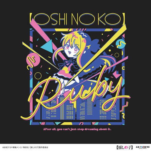 『【推しの子】』第1弾 レトロポップTシャツ 3(ルビー)