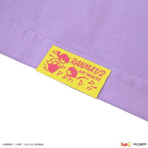 『らんま1/2』TVアニメ第2弾 ポップイラストTシャツ 3(らんま & シャンプー)