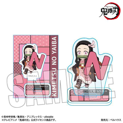 『鬼滅の刃』ミニスタンド アルファベットver. テレビ竈門 禰豆子【202601再販】