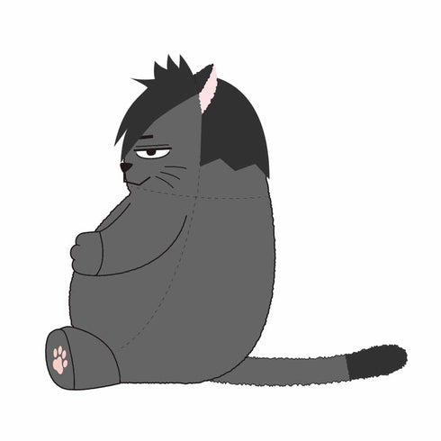 『ハイキュー!!』ねこ肯定感 クロオネコ