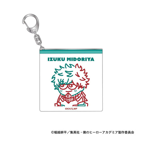 『僕のヒーローアカデミア』ジロリ PVCミニケース-ラインアートVer.- 緑谷出久
