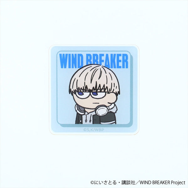 『WIND BREAKER』ジロリ アクリルステッカー 梶蓮