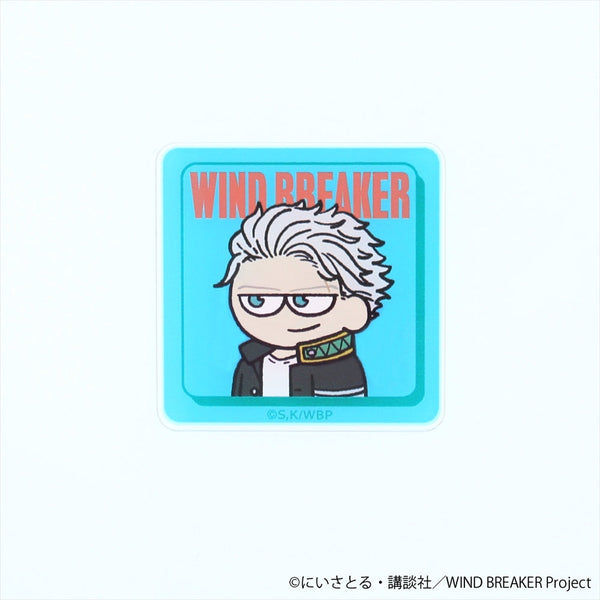 『WIND BREAKER』ジロリ アクリルステッカー 梅宮一