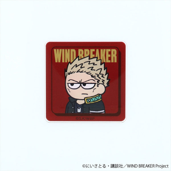 『WIND BREAKER』ジロリ アクリルステッカー 柊登馬