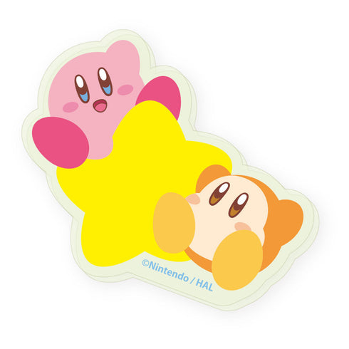 『星のカービィ』蓄光アクリルステッカー カービィ&ワドルディ