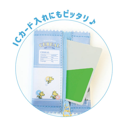 『スヌーピー』おかしパッケージ風ポーチ シリアル