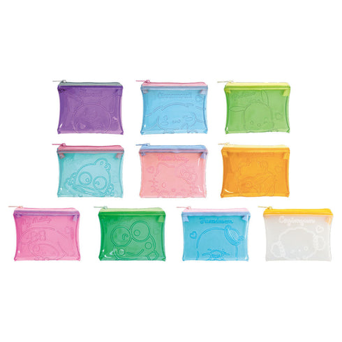 『サンリオキャラクターズ』トレーディングエンボスクリアポーチ キュートウインク【BOX】