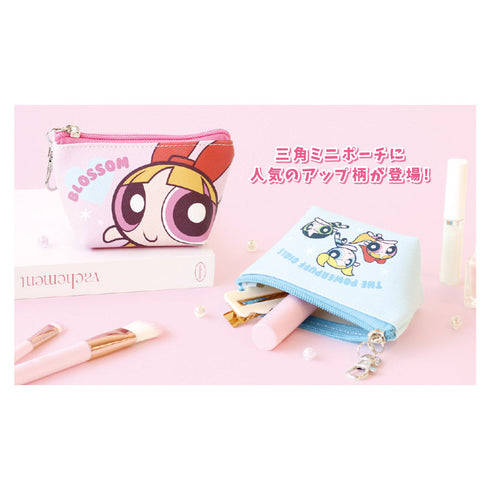 『パワーパフガールズ』三角ミニポーチ ブロッサム