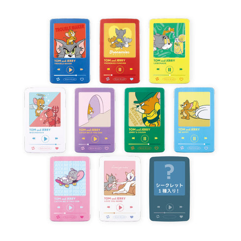 『トムとジェリー』シークレットミュージックプレーヤー缶バッジ【BOX】