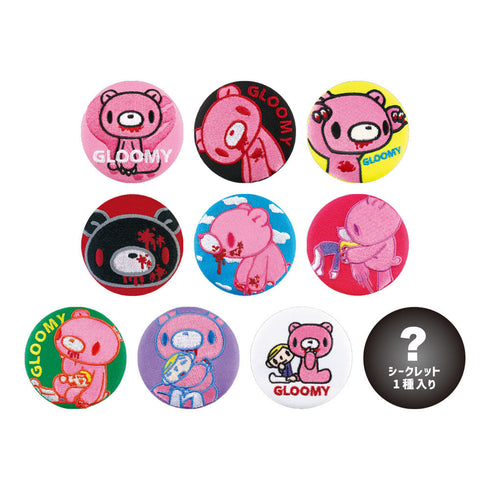 『グルーミー』シークレット刺繍缶バッジ【BOX】