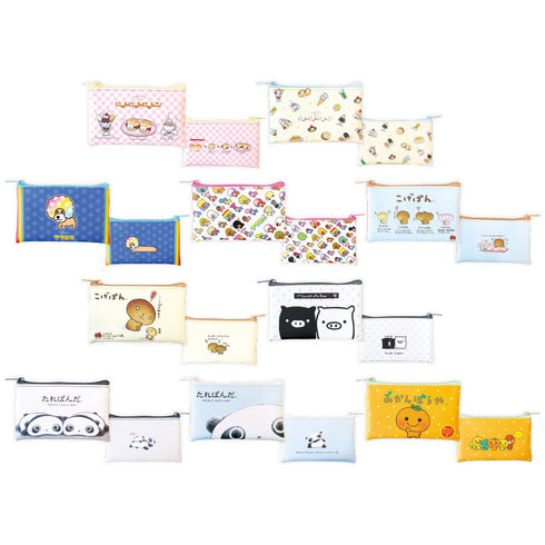 『サンエックスキャラクターズ』トレーディングフラットミニポーチ【BOX】