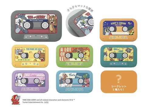『トムとジェリー』シークレットカセットテープ缶バッジ【BOX】