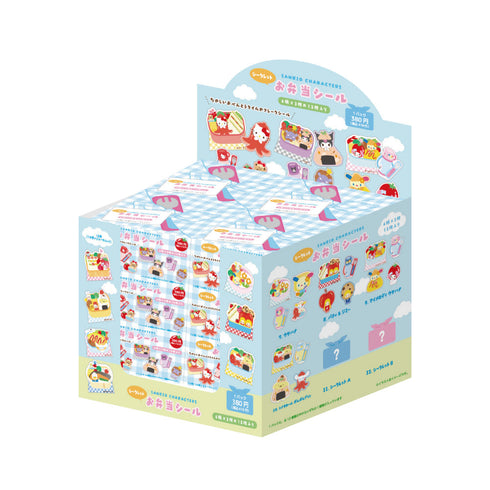 『サンリオキャラクターズ』シークレットお弁当シール わいわいピクニック【BOX】