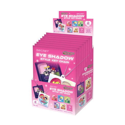 『パワーパフガールズ』シークレットアイシャドウ風キーホルダー【BOX】