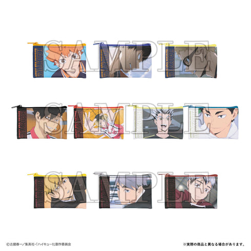 『ハイキュー!!』トレーディングフラットミニポーチ【BOX】