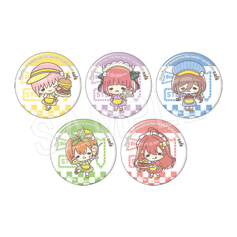 『映画 五等分の花嫁 ×ぐでたま』トレーディング缶バッジ カフェVer. BOX