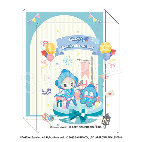 『IdentityV 第五人格×サンリオキャラクターズ』アクリルブロック 夜の番人×ハンギョドン