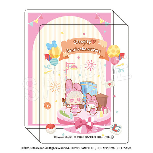 『IdentityV 第五人格×サンリオキャラクターズ』アクリルブロック 応援団×マイメロディ