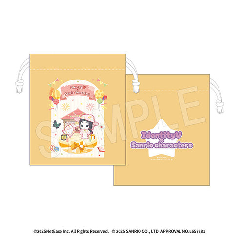 『IdentityV 第五人格×サンリオキャラクターズ』ミニ巾着 芸者×こぎみゅん