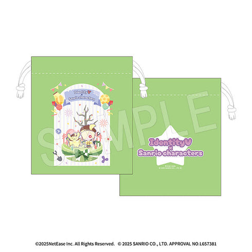 『IdentityV 第五人格×サンリオキャラクターズ』ミニ巾着 墓守×ポムポムプリン