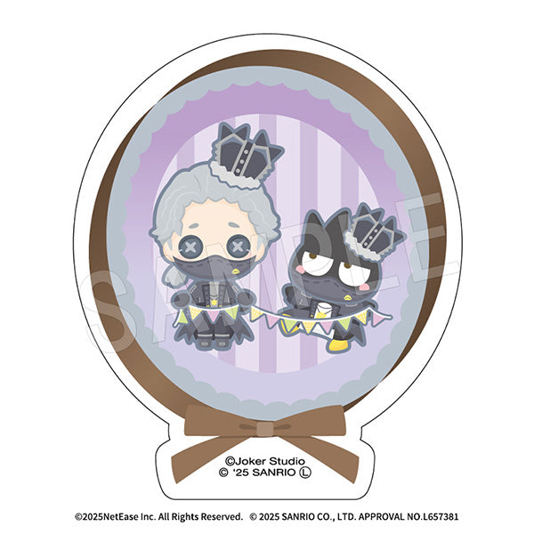 『IdentityV 第五人格×サンリオキャラクターズ』ダイカットステッカー 納棺師×バッドばつ丸