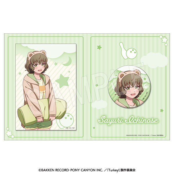 『Turkey!』缶バッジ&ブロマイドセット リラックスタイムVer. 一ノ瀬さゆり