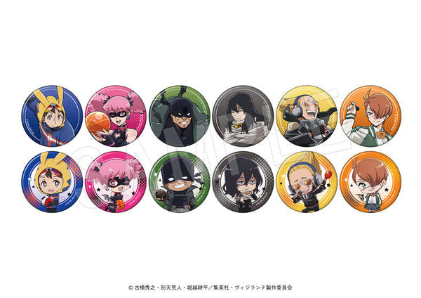 『ヴィジランテ -僕のヒーローアカデミア ILLEGALS-』トレーディングマット缶バッジ【BOX】