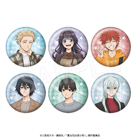 『薫る花は凛と咲く』トレーディングホロ缶バッジ 秋服Ver.【BOX】