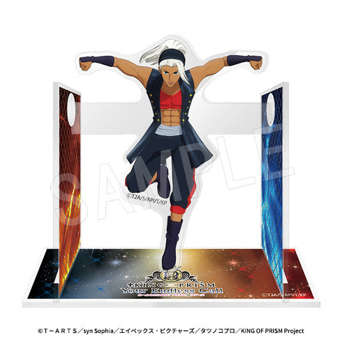 『KING OF PRISM-Your Endless Call-みーんなきらめけ!プリズム☆ツアーズ』回るアクリルスタンド ウインドミルレビテーション・ファイヤー!!! 黒川冷