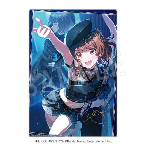 『学園アイドルマスター』サイン入りアクリルアートパネル Star-mine Ver. 花海佑芽