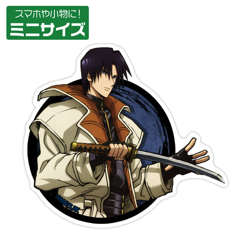 TVアニメ『るろうに剣心-明治剣客浪漫譚-』四乃森蒼紫 ミニステッカー【202404再販】