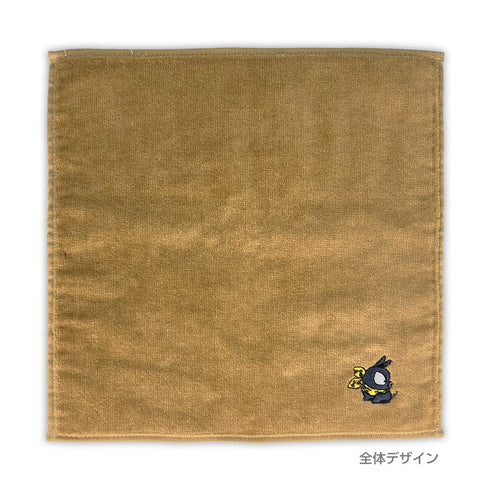 『らんま1/2』Pちゃん 刺繍ハンドタオル ライトイエロー